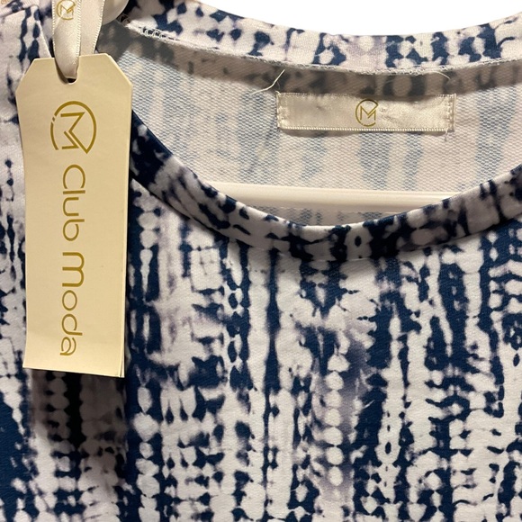 NWT CLUB MODA TOP - Picture 2 of 6